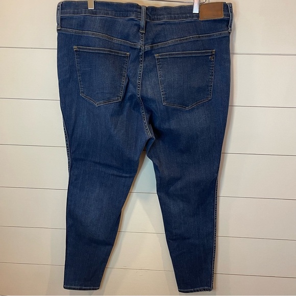 Madewell 10” High Rise Skinny Denim Jeans Womens Size 35P - Picture 7 of 10